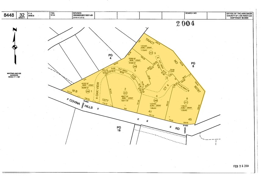 20717 Covina Hills Rd, Covina, CA for sale - Plat Map - Image 3 of 3