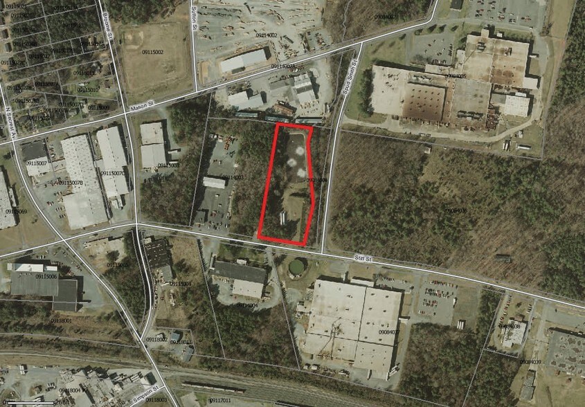 Stitt St, Monroe, NC for sale - Aerial - Image 1 of 3