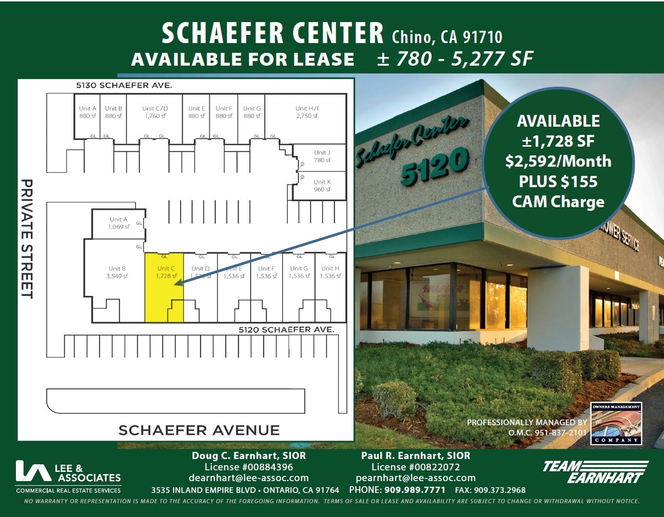 5120 Schaefer Ave, Chino, CA for lease Floor Plan- Image 1 of 1