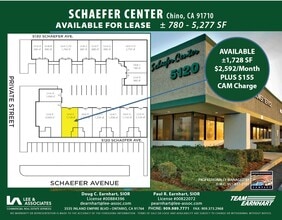 5120 Schaefer Ave, Chino, CA for lease Floor Plan- Image 1 of 1