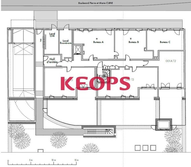 Boulevard Pierre Et Marie Curie, Toulouse for sale - Floor Plan - Image 3 of 9