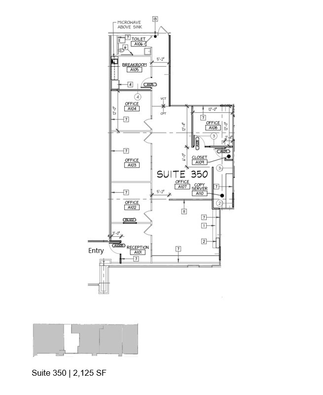 8345 Clearvista Pl, Indianapolis, IN for lease Floor Plan- Image 1 of 1