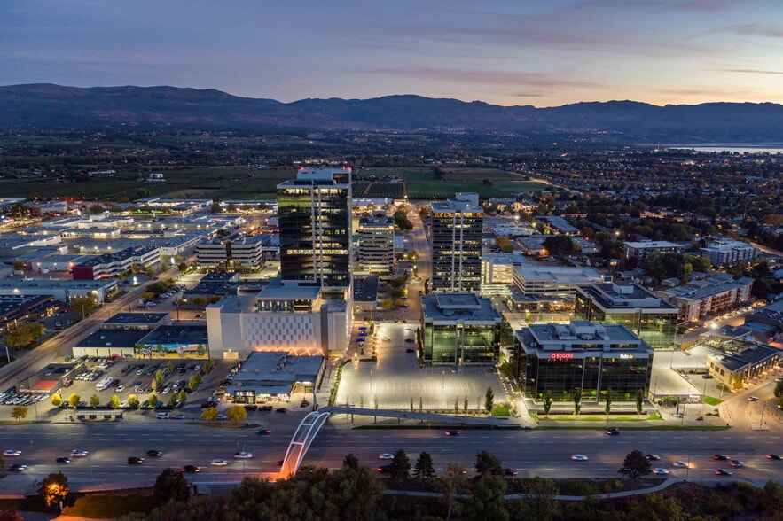 1726 Dolphin Av, Kelowna, BC for lease - Aerial - Image 1 of 15