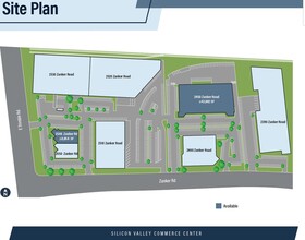 2450 Zanker Rd, San Jose, CA à louer Plan de site- Image 2 de 3