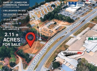 More details for 306 Capital SW cir, Tallahassee, FL - Land for Sale
