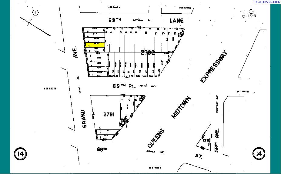 69-42 Grand Ave, Flushing, NY à louer - Plan cadastral - Image 2 de 5