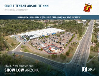 More details for 5802 White Mountain Rd, Show Low, AZ - Retail for Sale
