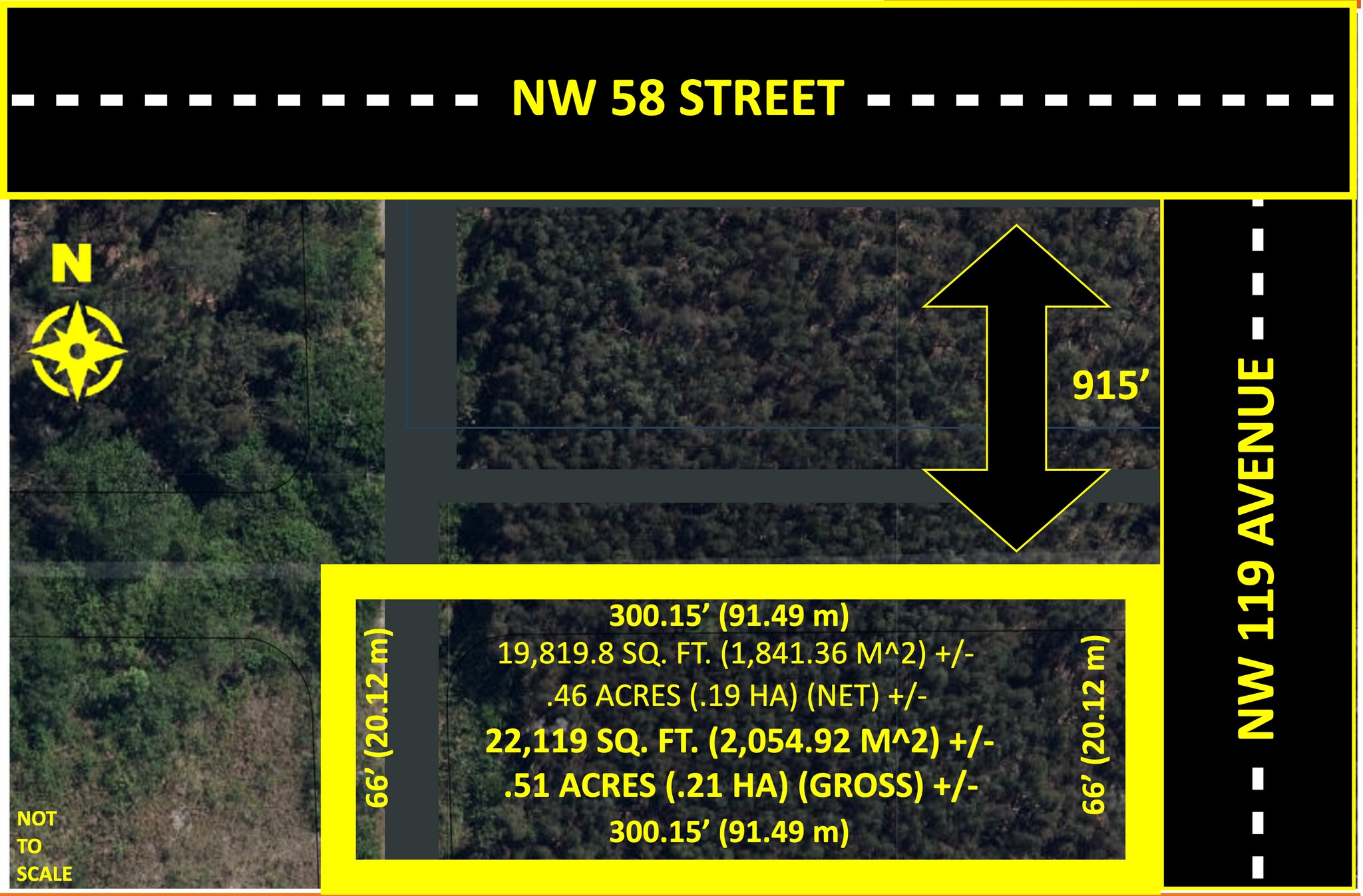NW 119 Avenue, Miami, FL à vendre Plan de site- Image 1 de 3