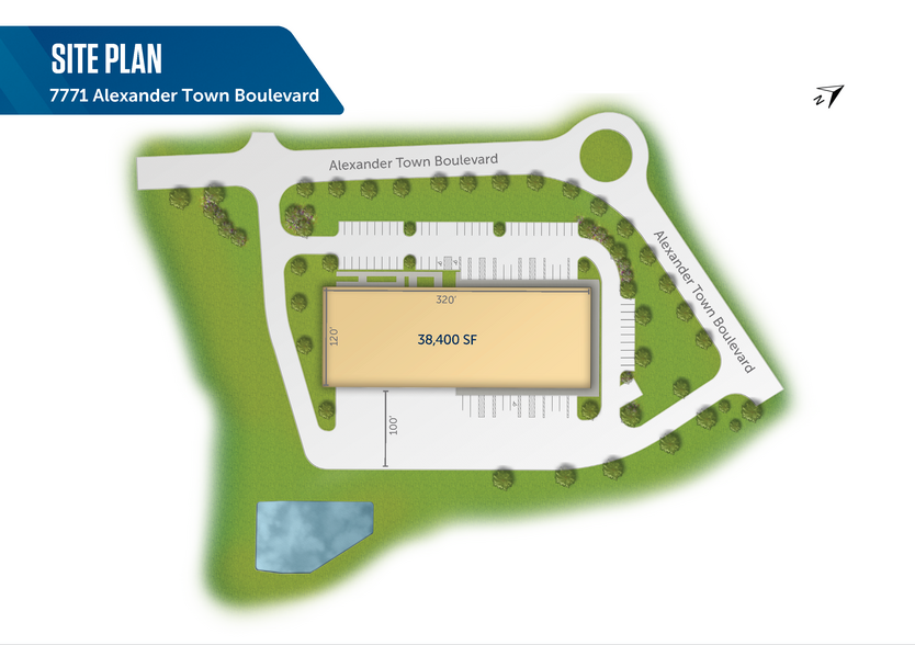 7740 Alexander Town Blvd, Raleigh, NC for lease - Site Plan - Image 3 of 3