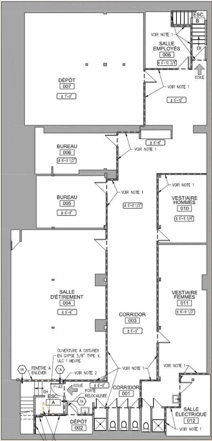4479-4487 Rue Sainte-Catherine E E, Montréal, QC H1V 1Y6 - Unité 4487 -  - Plan d’étage - Image 1 of 7