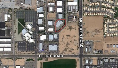130 N Sunway Dr, Gilbert, AZ - Aérien Vue de la carte