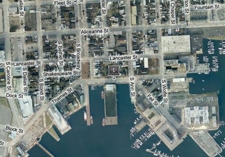 1718 Thames St, Baltimore, MD for lease - Aerial - Image 3 of 21