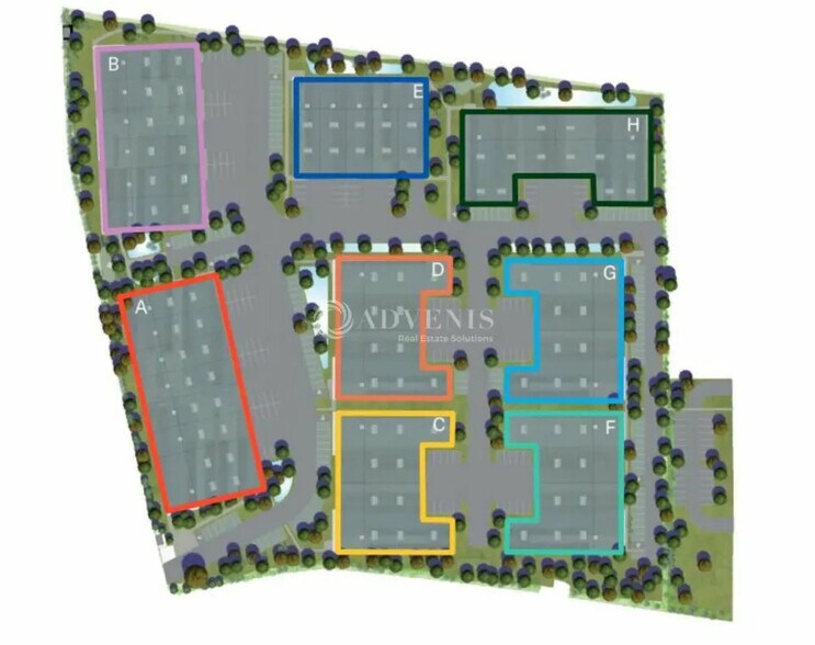 Local d'activités dans Persan à vendre - Plan de site - Image 2 de 2