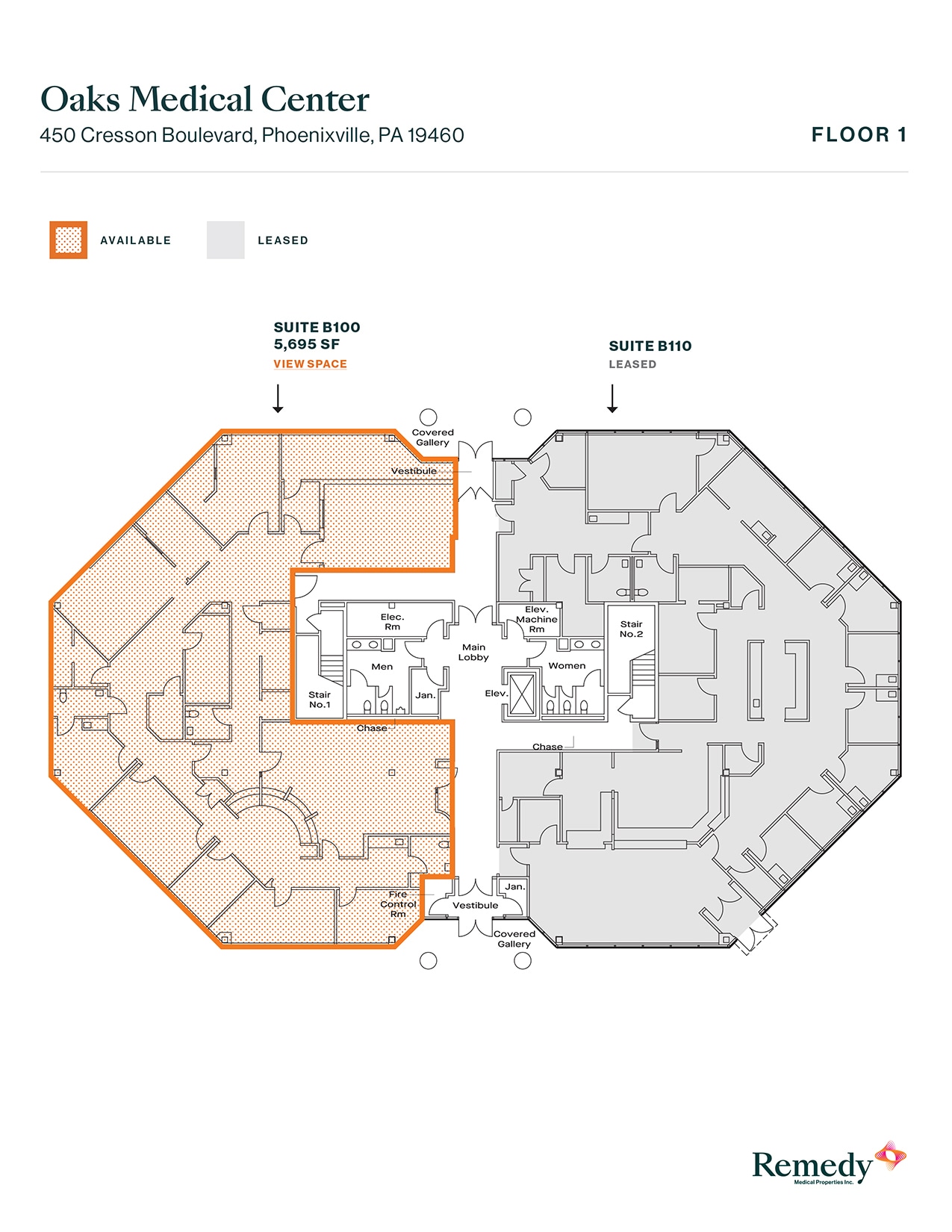 400 Cresson Blvd, Phoenixville, PA for lease Floor Plan- Image 1 of 2