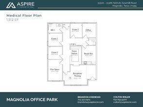 31368 Nichols Sawmill Rd, Magnolia, TX for lease Floor Plan- Image 1 of 1