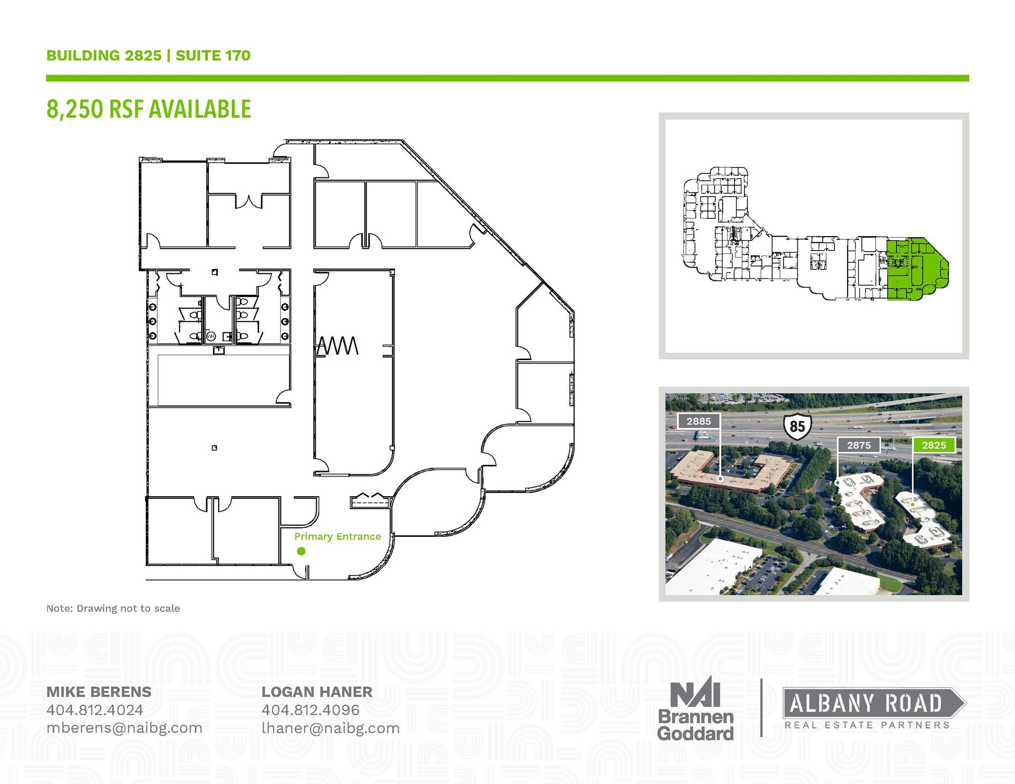 3025 Breckinridge Blvd, Duluth, GA à louer Plan d’étage- Image 1 de 1