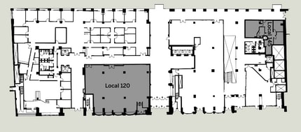 747 Rue Du Square-Victoria, Montréal, QC à louer Plan d’étage- Image 1 de 1