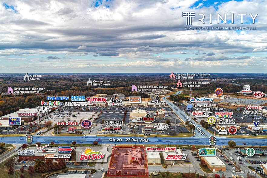 1535 Highway 20 E, McDonough, GA à louer - Photo du bâtiment - Image 2 de 6