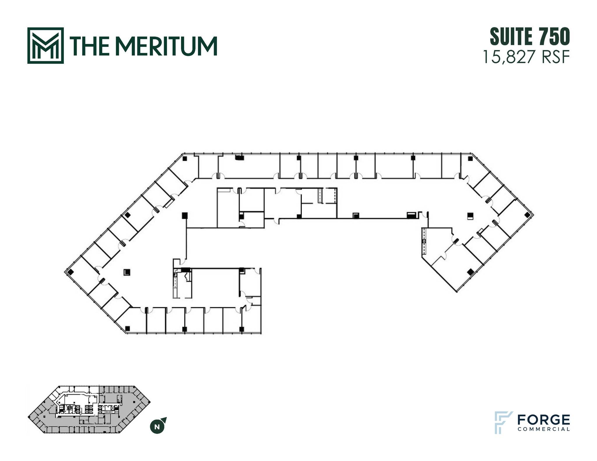 12221 Merit Dr, Dallas, TX for lease Floor Plan- Image 1 of 1