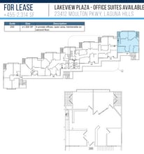23412 Moulton Pkwy, Laguna Hills, CA for lease Floor Plan- Image 1 of 1
