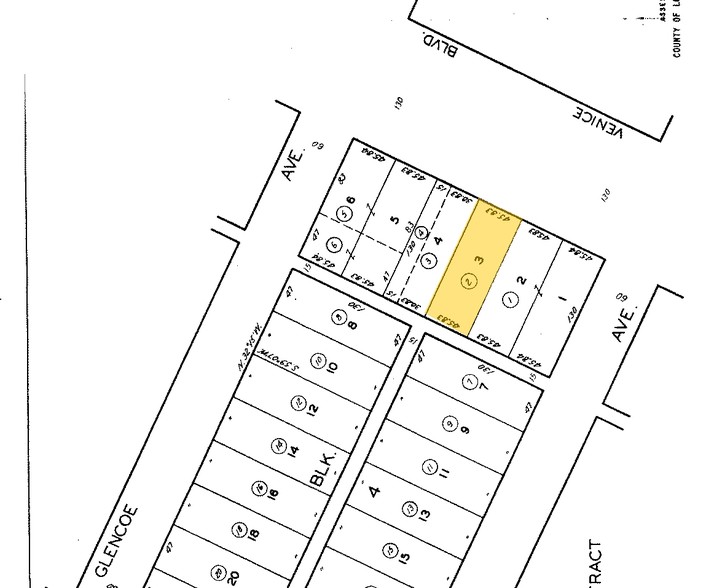 1511 Venice Blvd, Venice, CA à vendre - Plan cadastral - Image 1 de 1