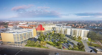 Toulouse - Aérien  Vue de la carte