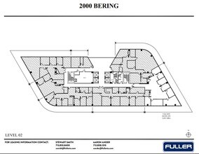 2000 Bering Dr, Houston, TX à louer Plan d’étage- Image 1 de 1
