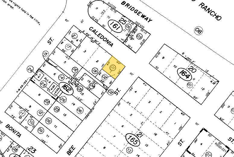 501-503 Caledonia St, Sausalito, CA for lease - Plat Map - Image 2 of 6