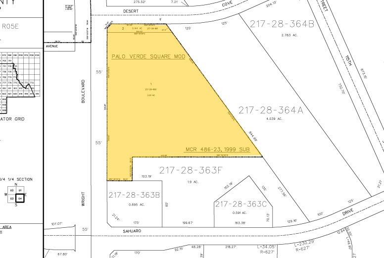 10953 N Frank Lloyd Wright Blvd, Scottsdale, AZ for lease - Plat Map - Image 3 of 31