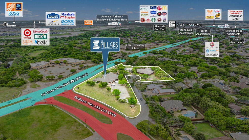 2501 Ballpark Way, Arlington, TX à vendre - Photo du bâtiment - Image 3 de 5