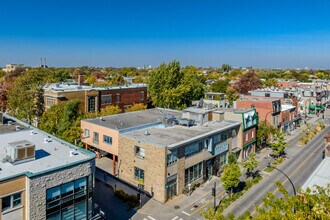505-511 Rue Rachel E, Montréal, QC - Aerial  map view