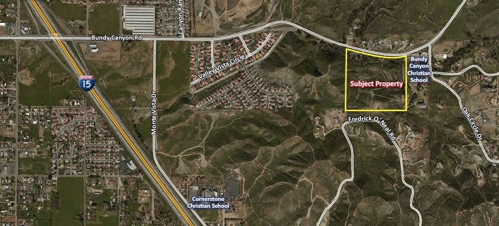 23263 Bundy Canyon Rd, Wildomar, CA for sale - Aerial - Image 2 of 6
