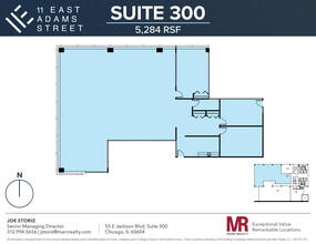 11 E Adams St, Chicago, IL for lease Floor Plan- Image 1 of 11