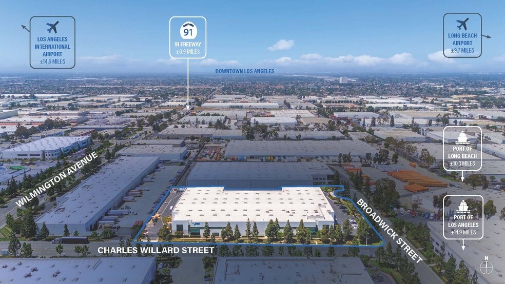 1975 E Charles Willard St, Compton, CA for lease - Building Photo - Image 2 of 6