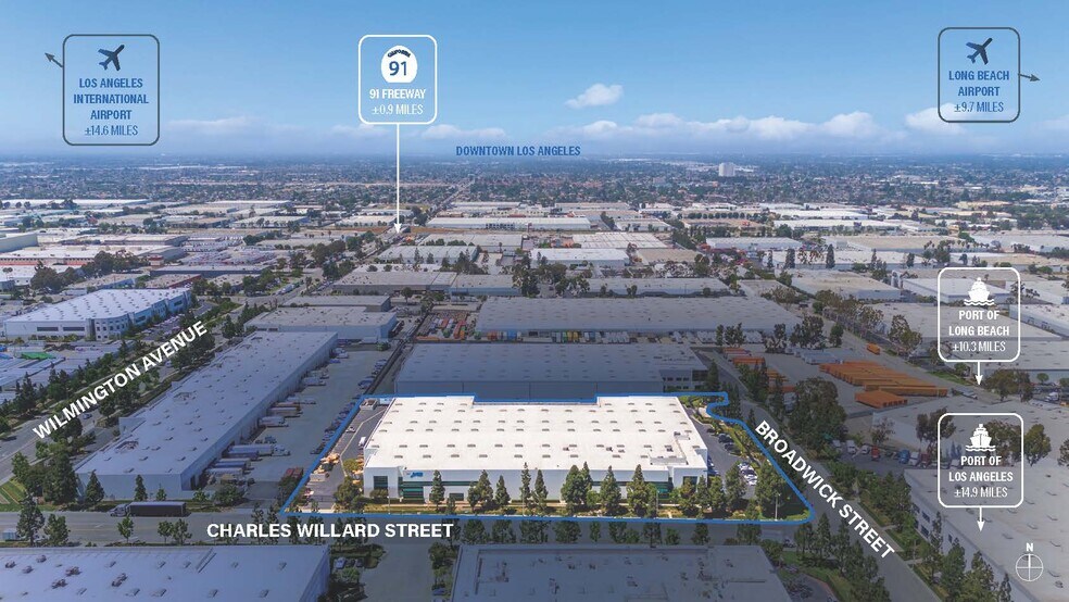 1975 E Charles Willard St, Compton, CA à louer - Photo du bâtiment - Image 2 de 6