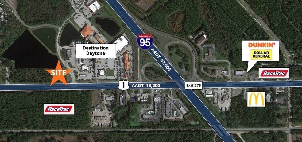 16XX Us Hwy 1, Ormond Beach, FL à vendre - Photo du bâtiment - Image 2 de 4