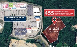 More details for 455 W Main St, Northborough, MA - Land for Sale