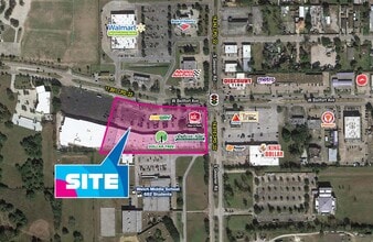 8705 W Bellfort Ave, Houston, TX - AERIAL  map view - Image1