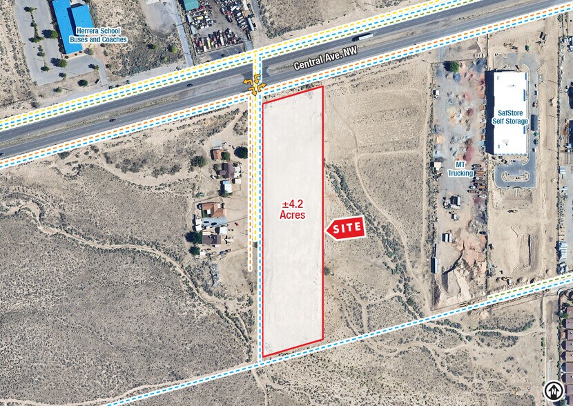 10480 Central Ave NW, Albuquerque, NM à vendre - Photo du bâtiment - Image 2 de 3