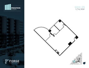 17950 Preston Rd, Dallas, TX for lease Floor Plan- Image 1 of 1