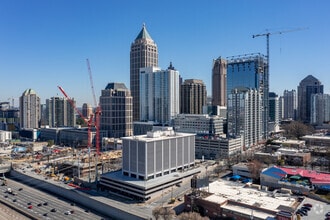 1100 Spring St NW, Atlanta, GA - AERIAL  map view