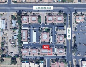 1757 E Baseline Rd, Gilbert, AZ - AERIAL  map view