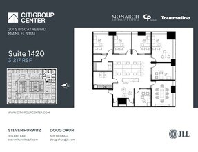 201 S Biscayne Blvd, Miami, FL for lease Floor Plan- Image 1 of 1