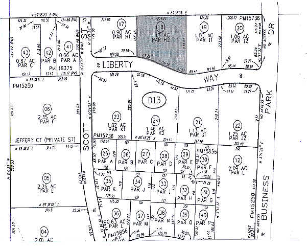 1260 Liberty Way, Vista, CA for lease - Plat Map - Image 3 of 6