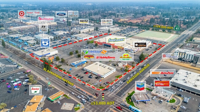 Plus de détails pour 5418-5422 N Blackstone Ave, Fresno, CA - Commerce de détail à vendre