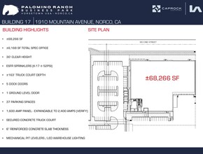 Palomino Ranch, Norco, CA à louer Plan de site- Image 1 de 2