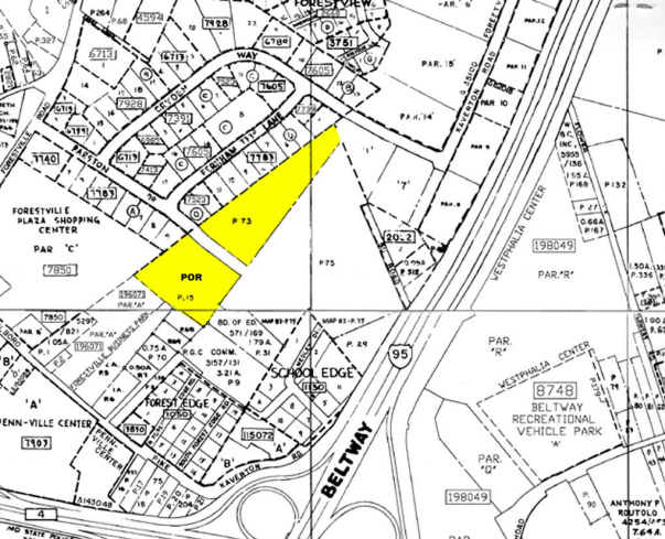 7931-7997 Fernham Ln, Forestville, MD for lease - Plat Map - Image 3 of 13