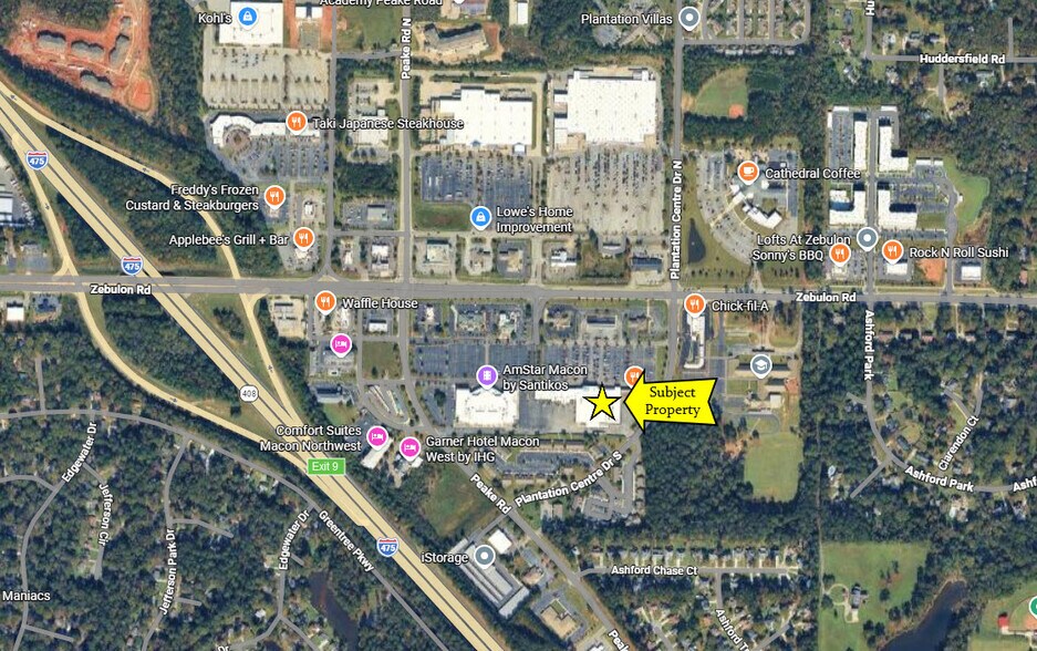 5934 Zebulon Rd, Macon, GA à louer - Photo du bâtiment - Image 3 de 3