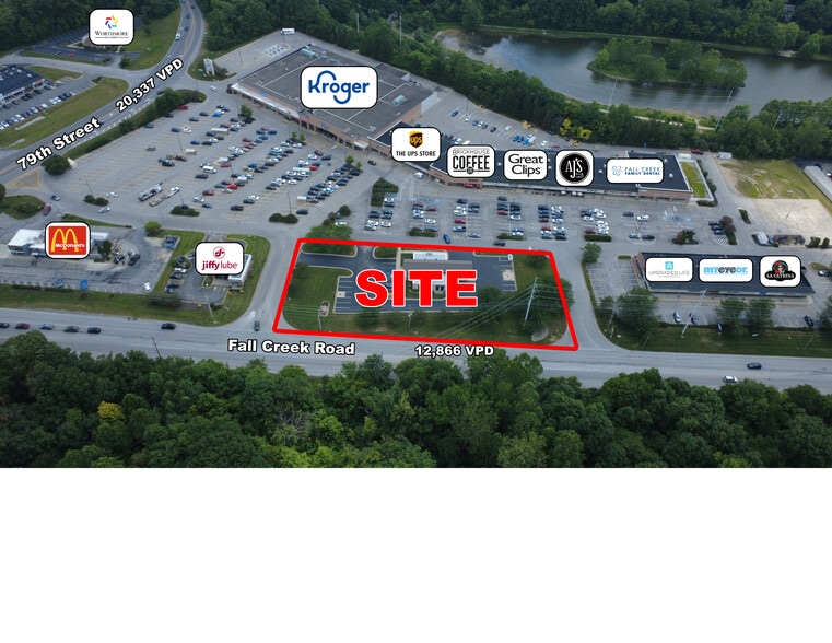 9775 Fall Creek Rd, Indianapolis, IN for lease - Building Photo - Image 1 of 2