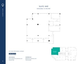 8801 JM Keynes Dr, Charlotte, NC à louer Plan de site- Image 1 de 1